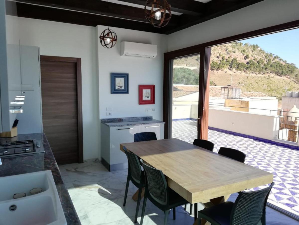 Ferienwohnung Palazzo Del Golfo Penthouse Castellammare del Golfo Exterior foto