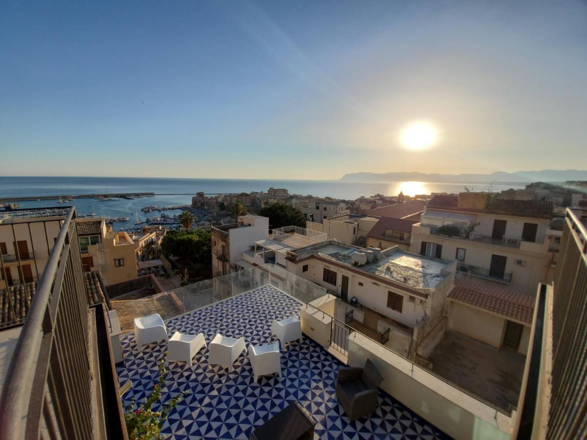 Ferienwohnung Palazzo Del Golfo Penthouse Castellammare del Golfo Exterior foto