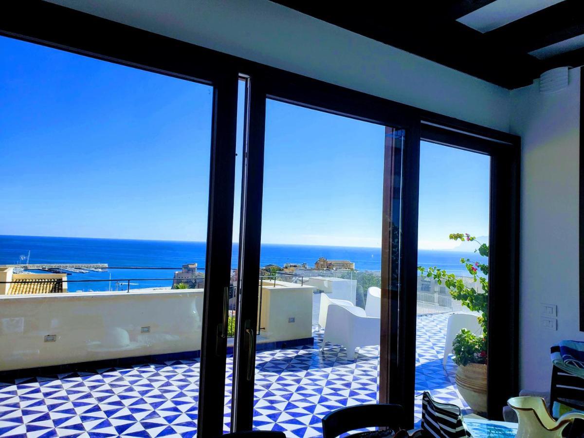 Ferienwohnung Palazzo Del Golfo Penthouse Castellammare del Golfo Exterior foto