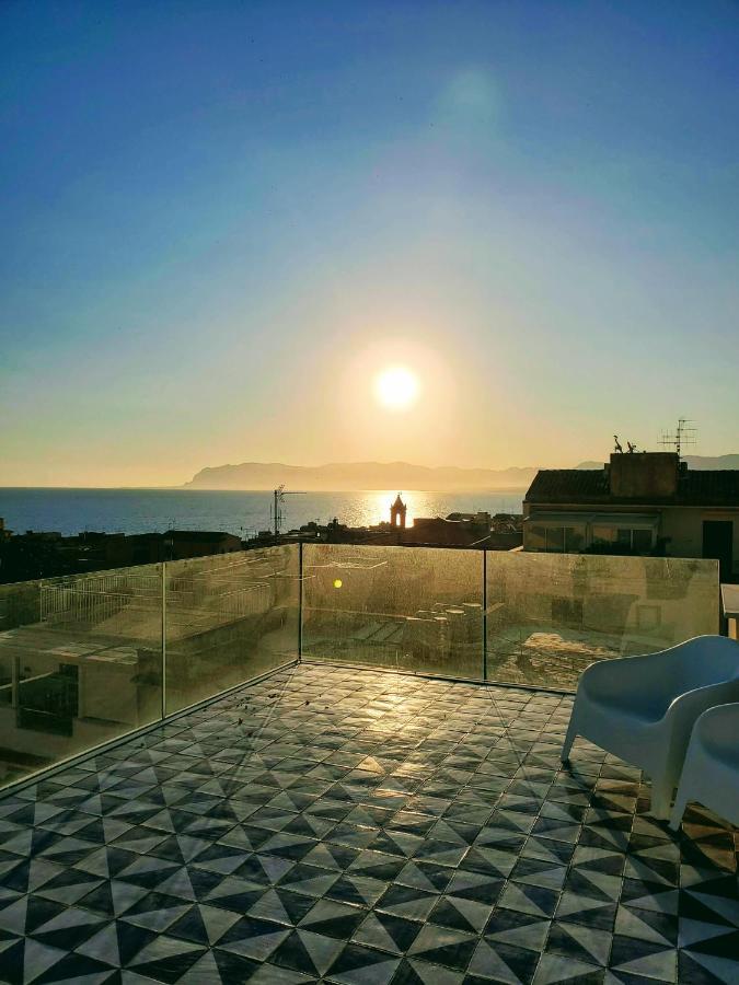 Ferienwohnung Palazzo Del Golfo Penthouse Castellammare del Golfo Exterior foto